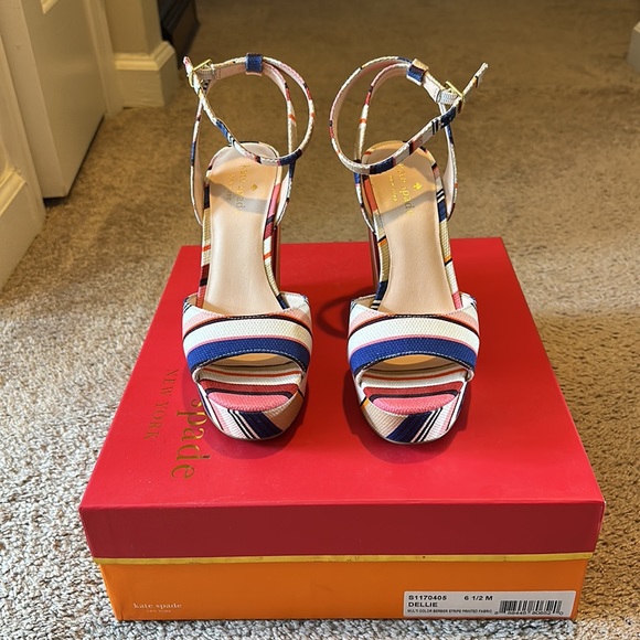 Kate spade multi color sandal - Picture 2 of 6